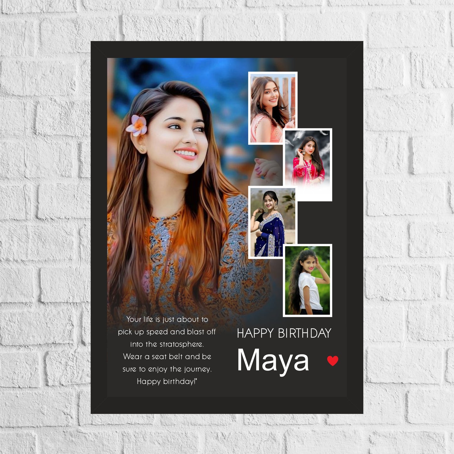 5 Photos Collage Frame