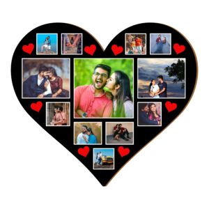 Heart Cut Out With Photos | Customized Personalized Gifts | Best Gift for Wife Girlfriend Boyfriend Husband